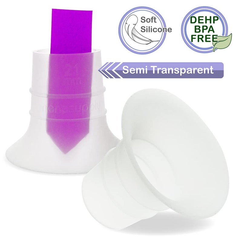 NENESUPPLY إدخالات فلانج 21 مم من نينسوبلاي الجيل الثاني متوافقة مع فلانج 24 مم من إلفي سترايد سبيكترا مومكوزي ويلو، تقليل 24 مم إلى 21 مم، ليست قطع مضخة إلفي الأصلية - Image 4