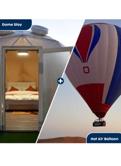 Wondergifts Romantic Deluxe Dome Stay & Hot Air Balloon Ride for Two - Experience Gift with Free Spa Voucher  - Image 2