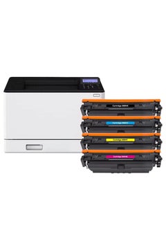 Roxy Canon 069 Toner Compatible ( SET ) with 069 069H Toner Cartridge to Replace imageCLASS MF752Cdw LBP673Cdw MF753Cdw MF753Cdw LBP674Cx LBP674Cdw MF751Cdw MF756Cx  Pack of 4 (Black Cyan Yellow Magenta)  - Image 2
