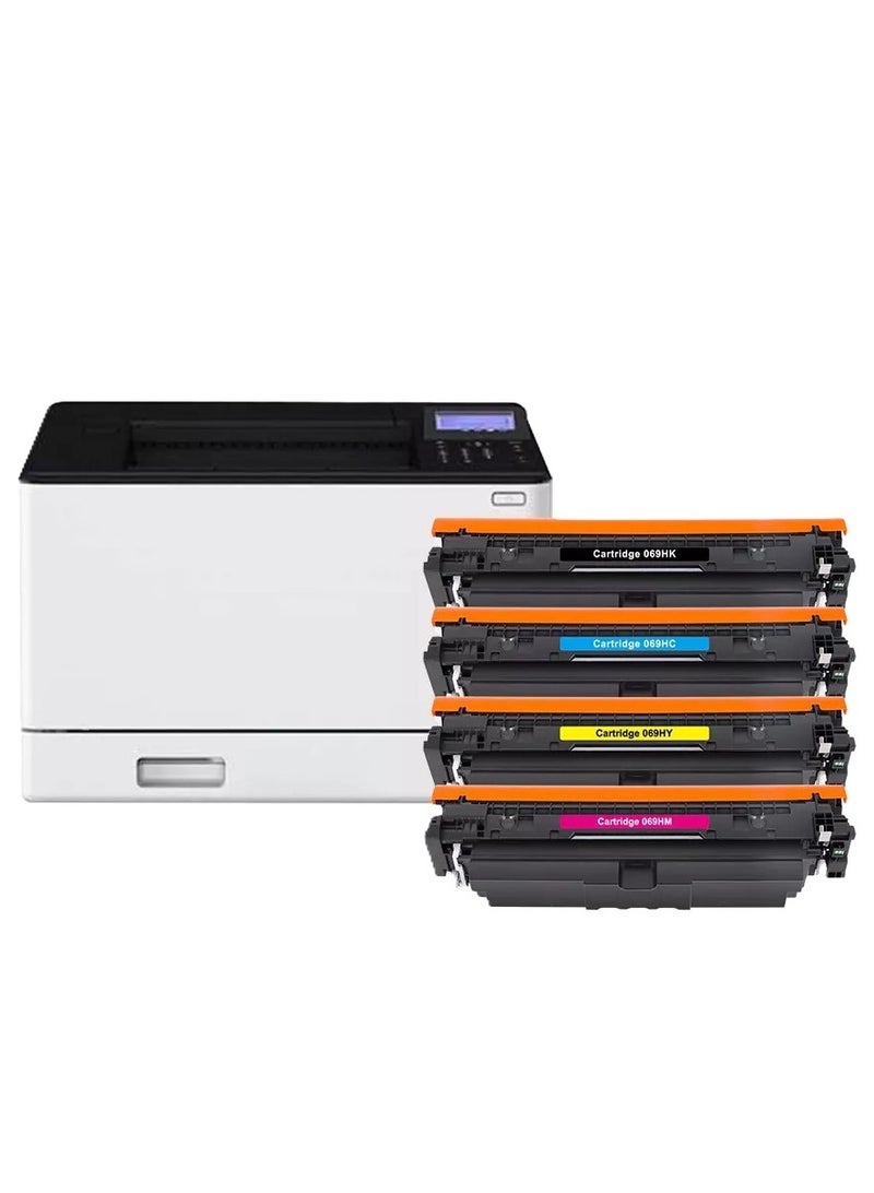 ROXY 069 / 069H Toner Cartridge Set (Black, Cyan, Magenta, Yellow) – Compatible with Canon imageCLASS MF752Cdw, LBP673Cdw, MF753Cdw, MF751Cdw, LBP674Cdw, MF756Cx (Pack of 4) - Image 2