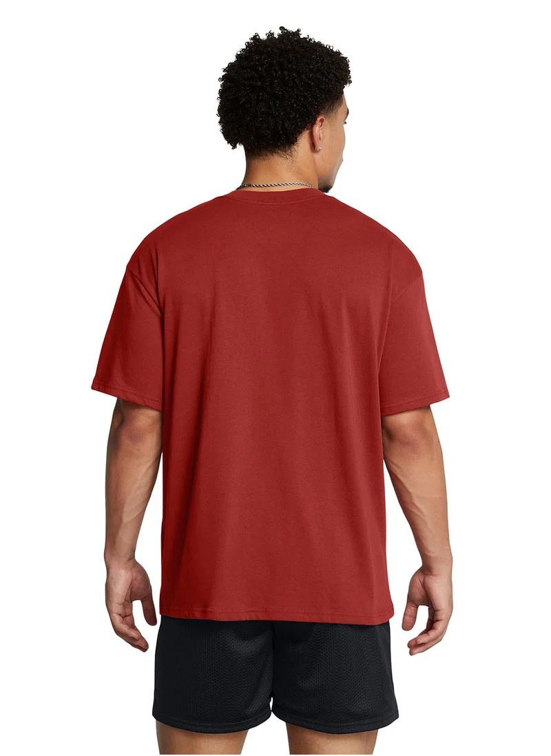 UNDER ARMOUR Heavyweight Oversized Logo T-shirt