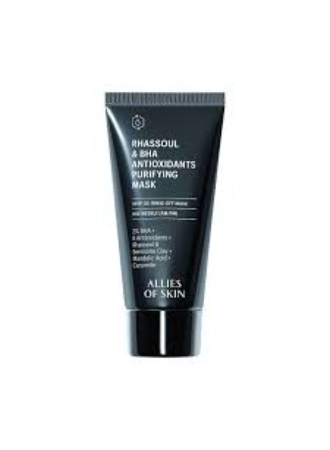 Allies Of Skin Rhassoul & BHA Antioxidants Purifying Mask 50ml - Image 1