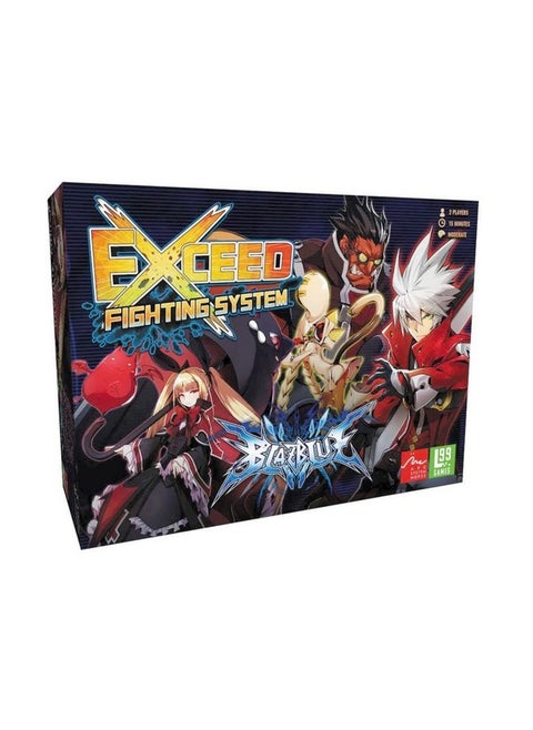 Blazblue Exceed Fighting System Ragna Box Tabletop Arcade Game Combat Strategy Game For Adults And Teens Ages 16+ 2 Players Average Playtime 15 Minutes Made By Level 99 Games