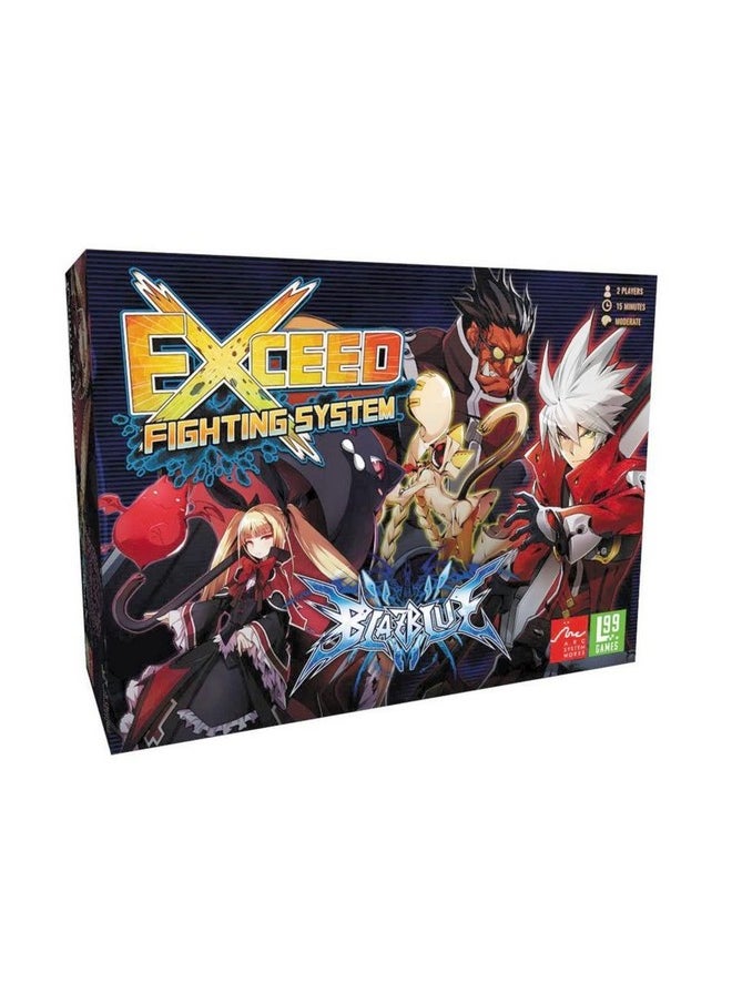 Blazblue Exceed Fighting System Ragna Box Tabletop Arcade Game Combat Strategy Game For Adults And Teens Ages 16+ 2 Players Average Playtime 15 Minutes Made By Level 99 Games