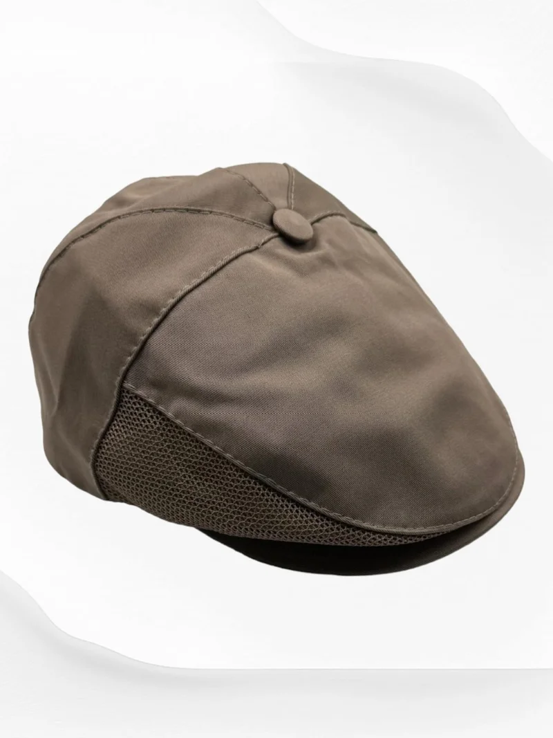 Tezzgelsin Men's Mesh Buttoned Summer Local Cap Hat