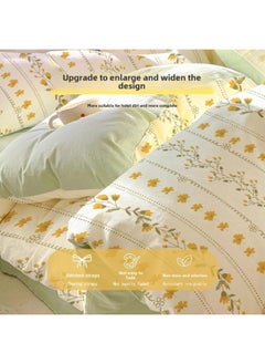 Generic Thickened Disposable Bed Sheet Four-piece Quilt Cover Pillowcase Hotel Supplies Household Portable Suit Travel Wholesale-Color:Nuanyang Travel Three-piece Suit [single Three-day Trip]  - Image 3