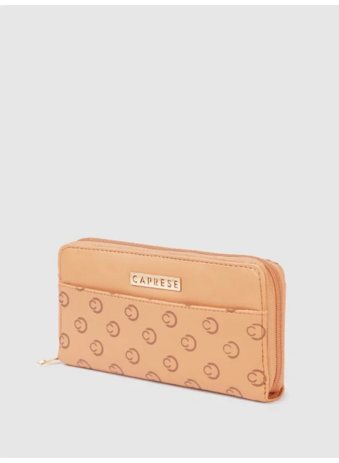 CAPRESE FREYA WALLET LARGE (E) TAN