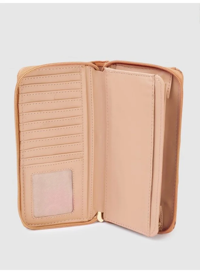 CAPRESE FREYA WALLET LARGE (E) TAN