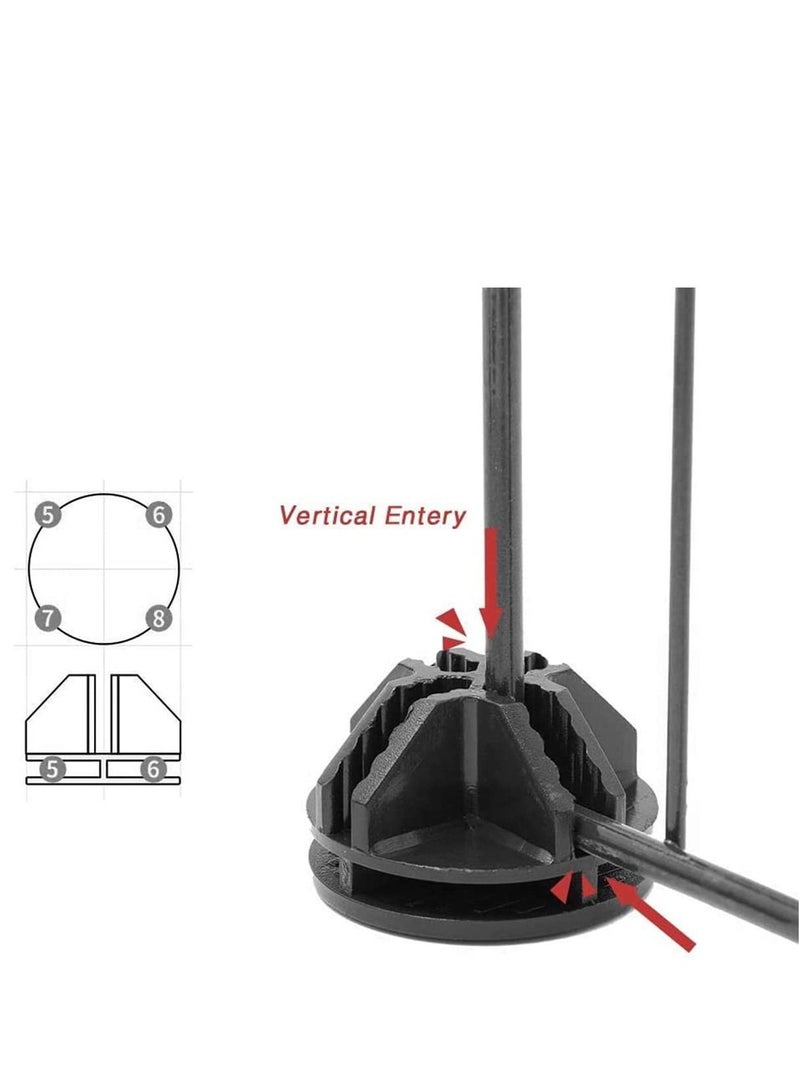 Pet Playpen DIY Small Animal Cage for Indoor Outdoor Use Small Pets Portable Foldable Storage Stackable Shelf(37 Panels) - Image 4