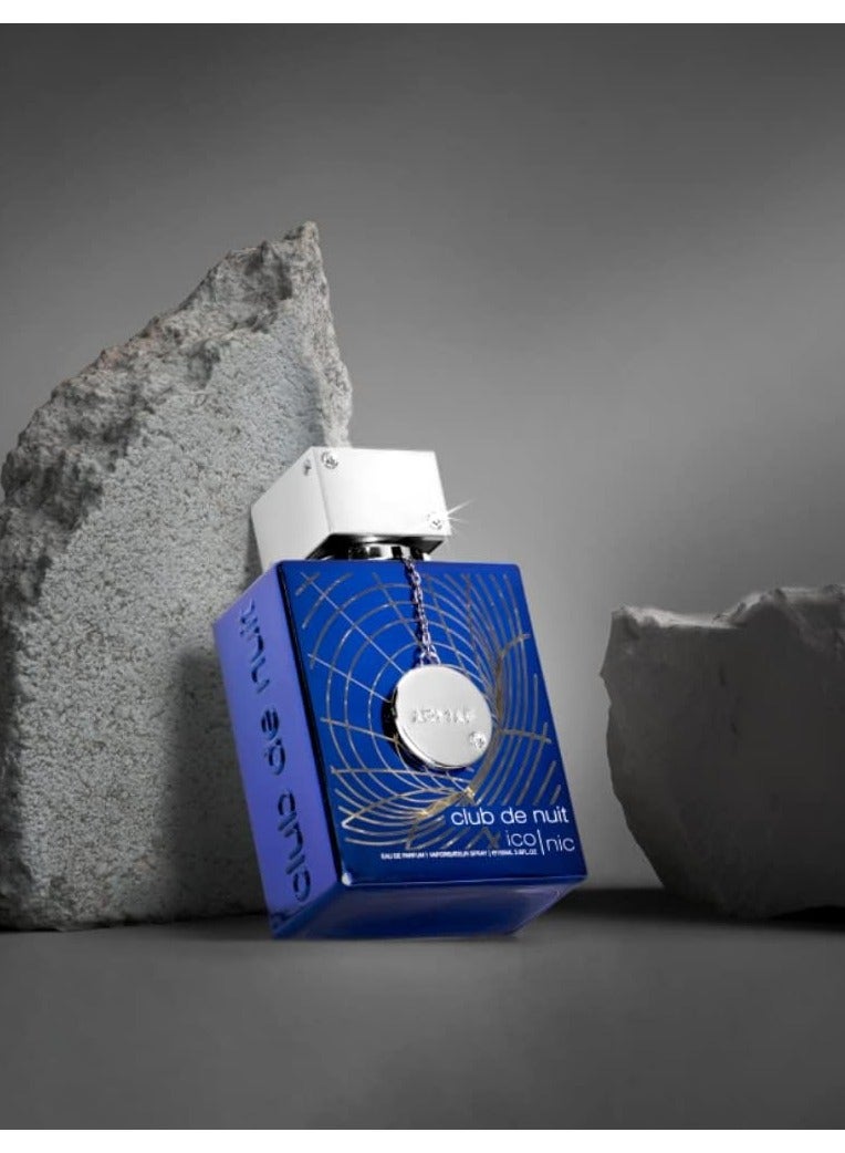أرماف عطر كلوب دي نوي بلو ايكونيك او دي بارفان 105مل - Image 3