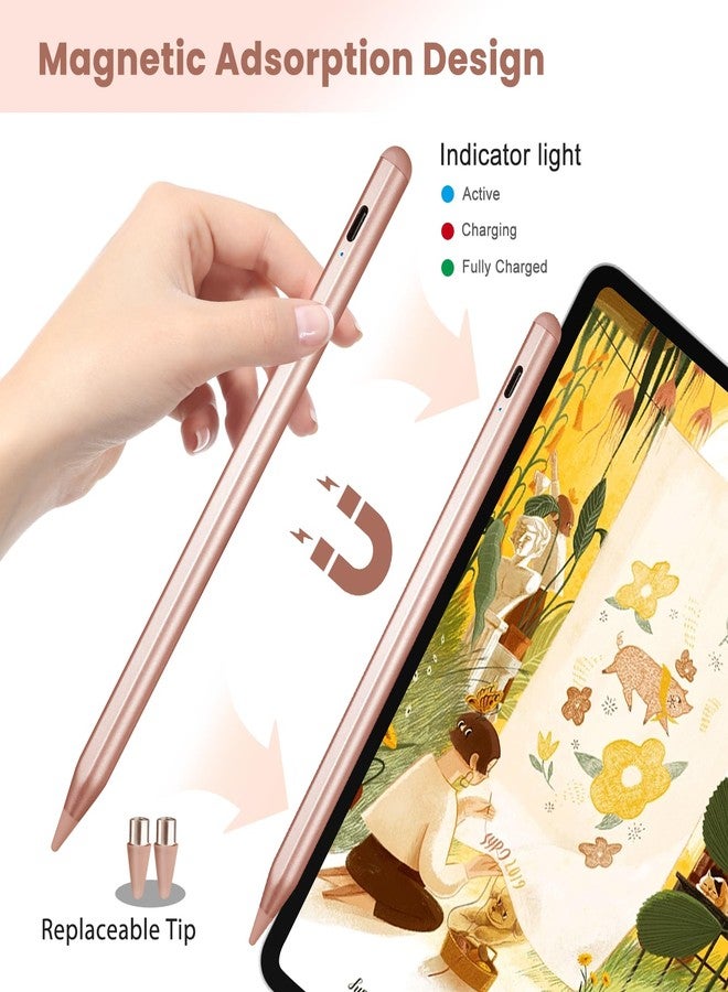 Edivia Electronic Stylus Pen for Lenovo Tab M10 M11 Plus,New Plastic Point Tip with Precise and Accurate Drawing Pens Compatible with Lenovo Tab M10 M11 Plus Stylus Pencil,Pink - Image 3