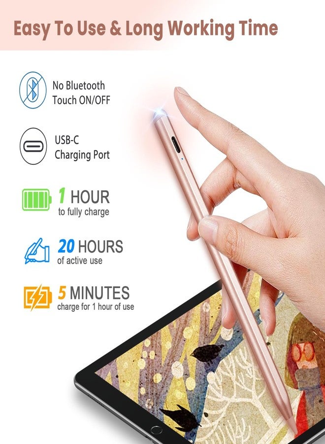 Edivia Electronic Stylus Pen for Lenovo Tab M10 M11 Plus,New Plastic Point Tip with Precise and Accurate Drawing Pens Compatible with Lenovo Tab M10 M11 Plus Stylus Pencil,Pink - Image 4