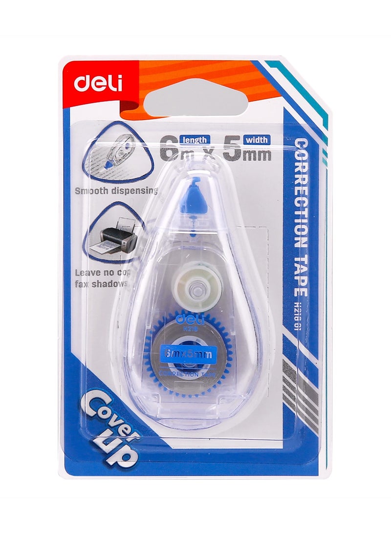 Deli EH21801 شريط تصحيح 5 مم × 6 م - مثالي للمدرسة والمكتب والاستخدام اليومي - Image 3
