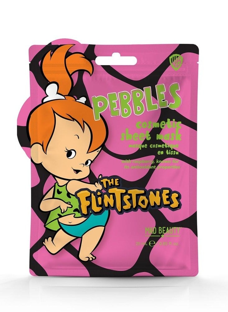 Mad Beauty Pretty Things by UrbanHaul X Mad Beauty Flintstones Cosmetic Sheet Mask - Pebbles - Image 1