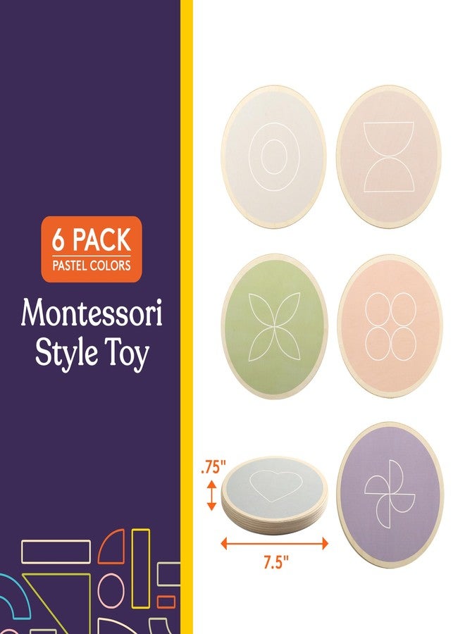 Special Supplies Balance Stepping Stones for Kids, 6 Pc. Set, Sensory Early Learning Montessori Toys, Obstacle Course for Balance and Coordination, Non-Slip game for kids - Image 2