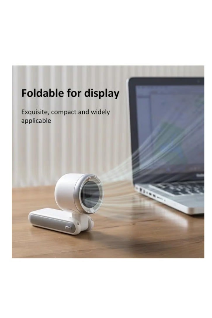 مروحة توربو صغيرة محمولة قابلة للطي بقوة 5000 مللي أمبير في الساعة - Image 3