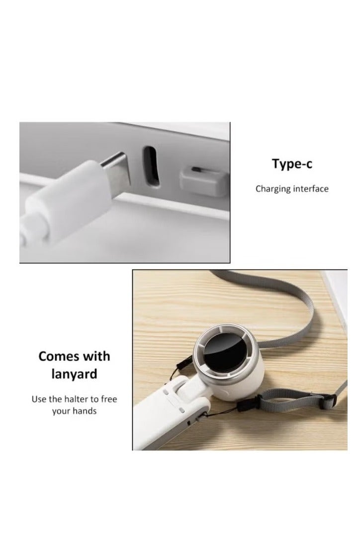 مروحة توربو صغيرة محمولة قابلة للطي بقوة 5000 مللي أمبير في الساعة - Image 4