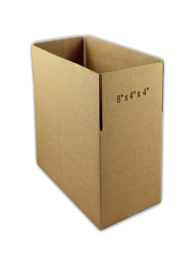 EcoSwift 50 EcoSwift 8x4x4 Corrugated Cardboard Packing Boxes Mailing Moving Shipping Box Cartons 8 x 4 x 4 inches - Image 2
