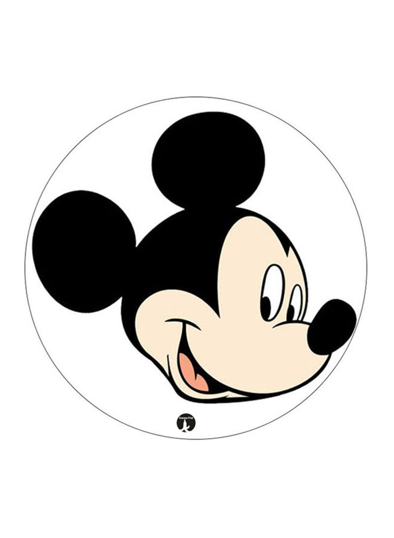 Disney Character Printed Mouse Pad  Black/Beige