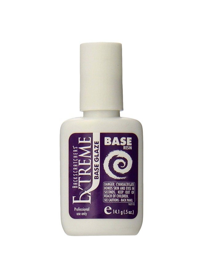BACKSCRATCHERS - Extreme Glaze Coat Nails Resin For Acrylic Dipping Powder Quick Dry Artificial Nail Tips Adhesive (Base Glaze) - Image 1
