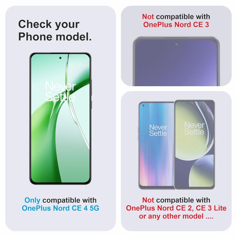 Skyddshield Military-Grade Gorilla Tempered Glass For OnePlus Nord CE 4 (6.7 Inch) With Installation Kit | Edge to Edge Coverage | Black - Image 2