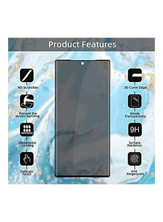 ICS Tempered Glass Screen Protector For Samsung Galaxy Note20 5G Clear/Black - Image 2