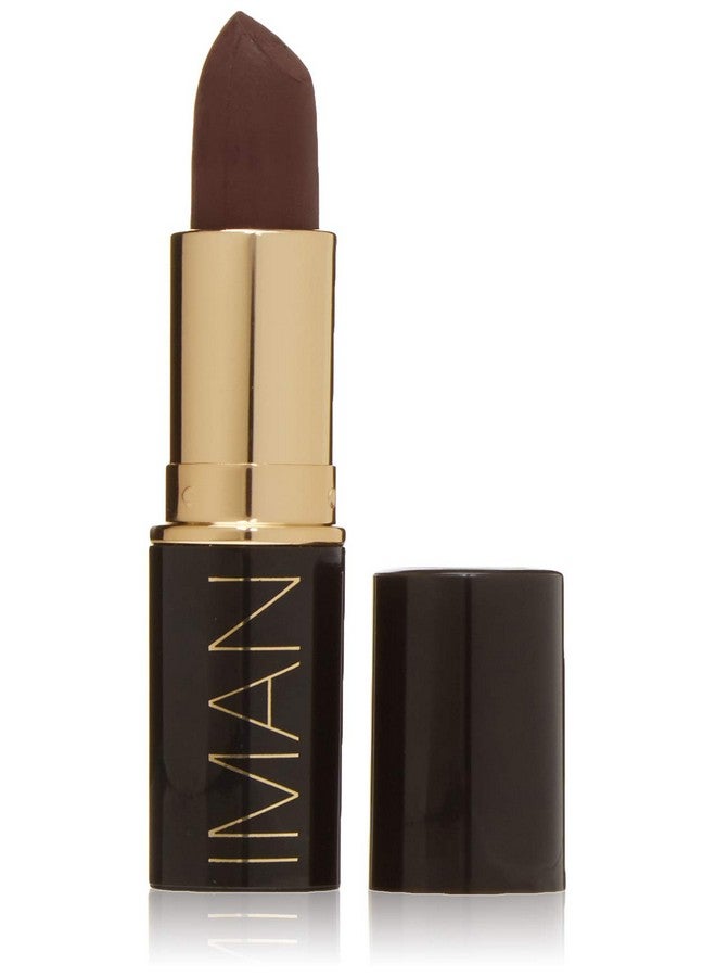 Iman Cosmetics Moisturizing Lipstick Dark Purple Opal - Image 1