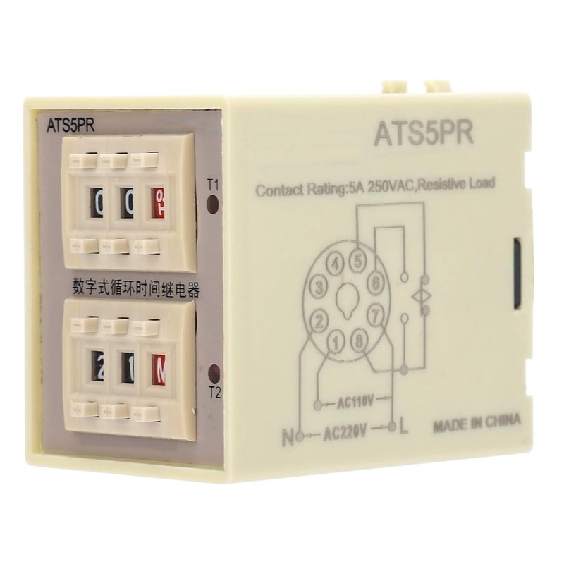 Digital Display Delay Relay DC24V Industrial Automation Control Equipment - Image 4