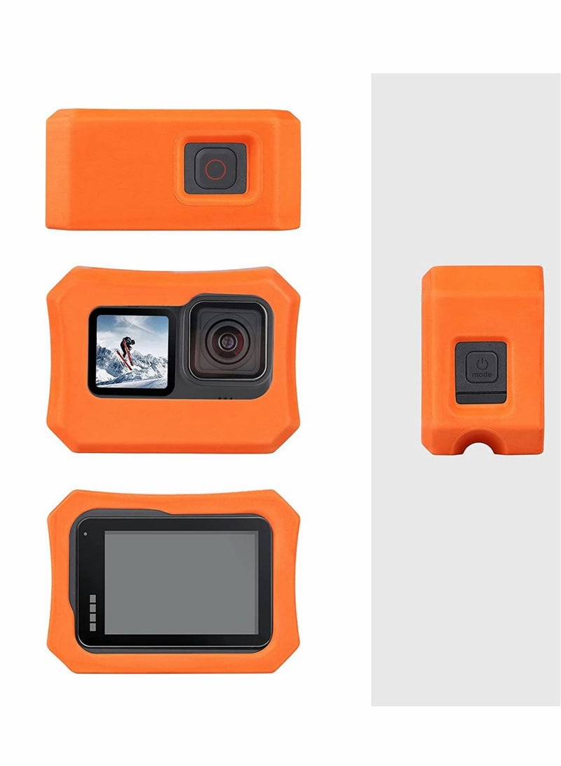 Barakah Floaty Case for Hero 10/9 Black, Vitality Orange Floating Case with Long Screw, Float Buoyancy Cover Box - Image 5