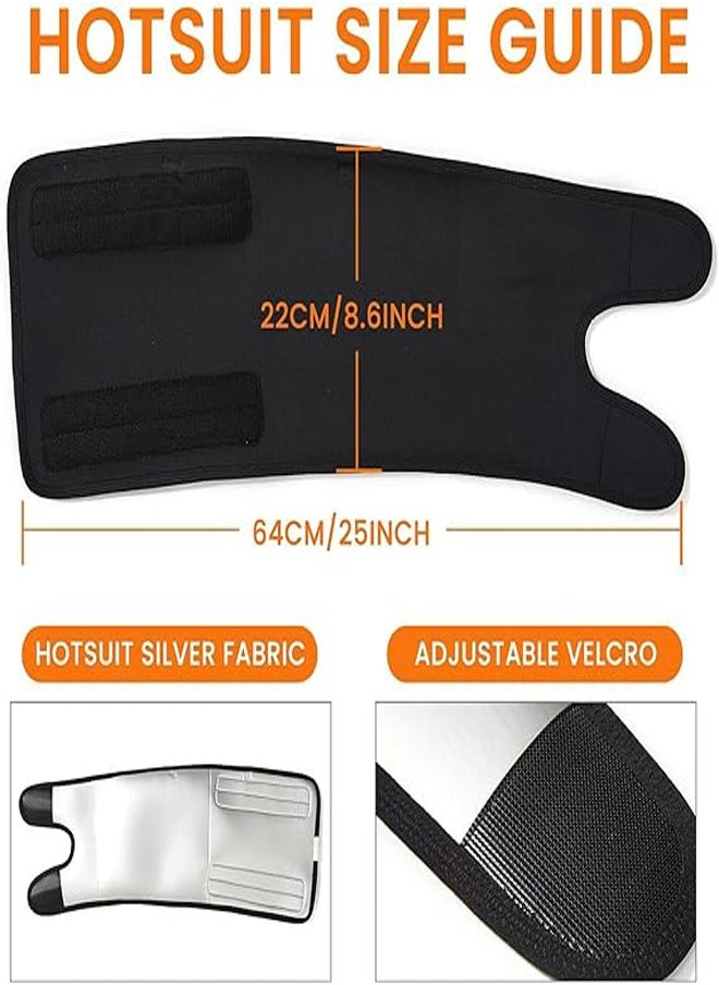 GUDOO - 2 PCS Thigh Trimmers for Women Thigh Trainer for Women Weight Loss Thighs Trainer Shaper Wrap Bands Thigh Slimmer for Women Men - Image 1