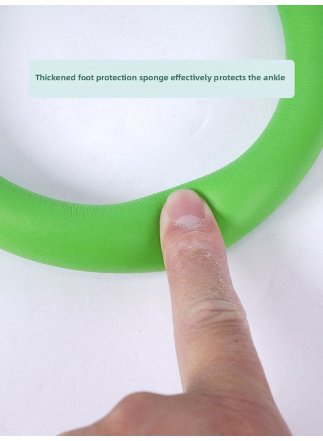 Household Children's Outdoor Sports Toys Flashing Barefoot Jumping Ring Sensory Training Equipment Sports Long High Jumping Toys-Color:Flash Foot Jumping Loop One Yellow  - Image 5