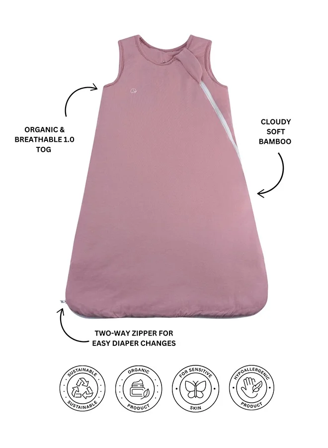 Anvi Baby Organic Bamboo Sleeping Bag, Purple