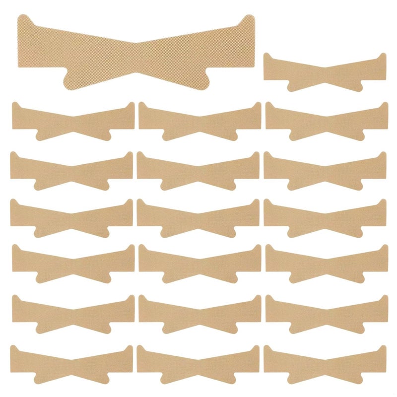 20 Pcs Neck Wrinkle Tape, Invisible Neck Lifts, High Elastic Strips For Double Chin, 6.1 X 0.24 In Polymer Film, Easy Application - Image 1