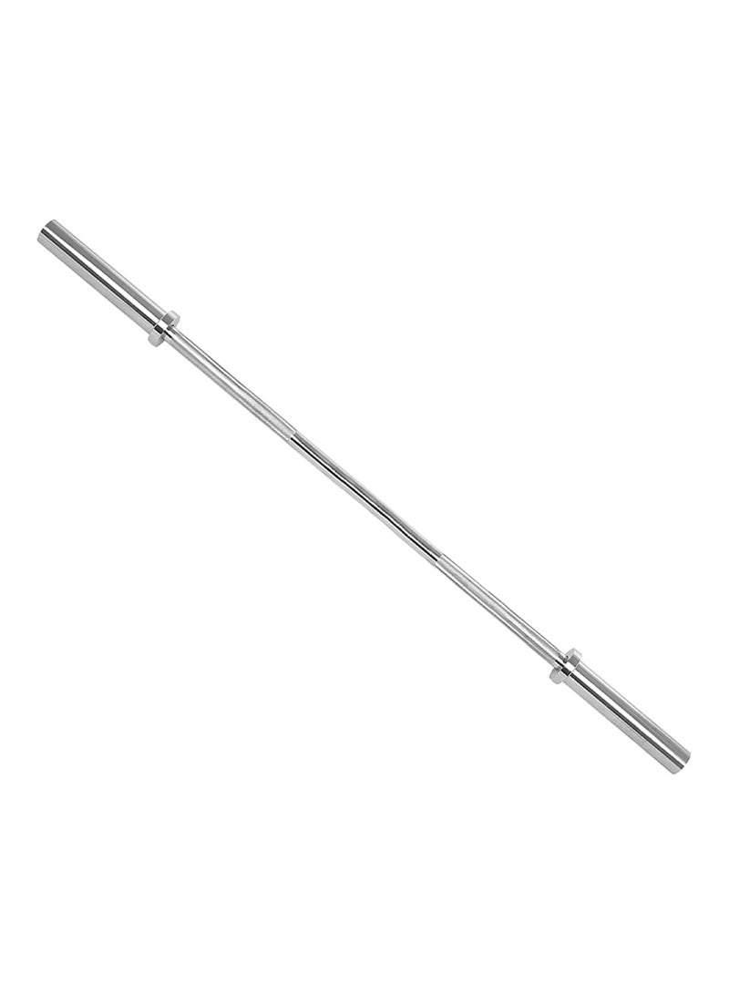 ULTIMAX Olympic Barbell Bar Set, Weight Bar with Two Spring Collars Fits 2” Weight Plates for Powerlifting, Weightlifting and 300LB Weight Capacity-47inch - Image 2