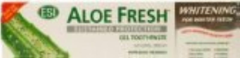 ESI Aloe Fresh Whitening Toothpaste with Natural Bleach for a Brighter Smile - 100ml - Image 5