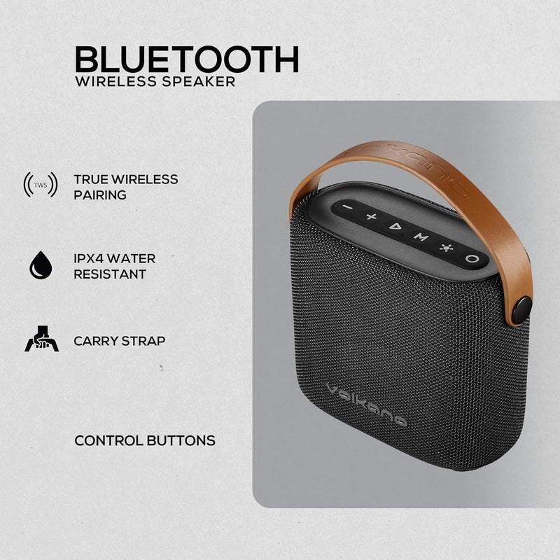 Volkano Flame Series Bluetooth Speaker with Sunset Lamp Projector - 2-in-1 Wireless Portable Speaker & LED Sunset Light - Image 4