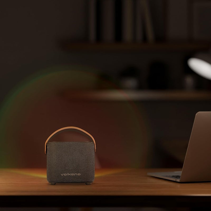 Volkano Flame Series Bluetooth Speaker with Sunset Lamp Projector - 2-in-1 Wireless Portable Speaker & LED Sunset Light - Image 5