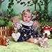 ROSHUAN Big Size Real Life Reborn Toddler Dolls Girl 24 Inch Realistic Reborn Baby Doll with Blonde Hair Handmade That Look Real Lifelike Toddler Baby Doll for Kids Age 3 - Image 2
