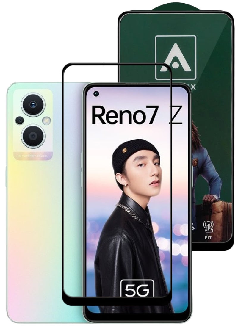 ACLIX Antistatic ESD Dustproof Premium Quality High Definition Tempered Glass Screen Protector Designed For Oppo Reno7 Z 5G - Image 1