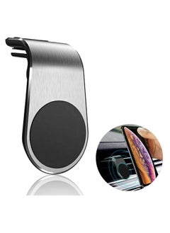 يوويل حامل هاتف خلوي مغناطيسي للسيارة سهل التركيب F3 Clamp Air Vent حامل هاتف للسيارة متوافق مع جميع الهواتف الذكية iPhone Android  - Image 1