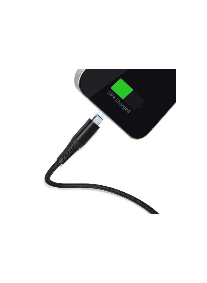 MERLIN TYPE C TO TYPE C 2M CABLE, FAST CHARGING, 100 W , COMPATIBLE FOR IPHONE 15 AND 16 , IPOD PRO , SAMSUNG GALAXY S 24 ULTRA - Image 4