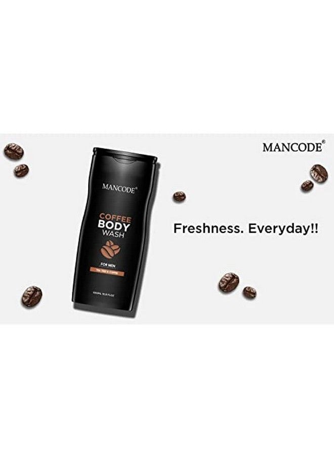 MAN CODE - Coffee Body Wash For Men Tan Removal And Nourishing Removes Dead Skin Anti Ageing Agent Acne Removal Neem Aloe Vera Vegetable Glycerin Extract 450 Ml Shower Gel (Pack Of 1) - Image 1