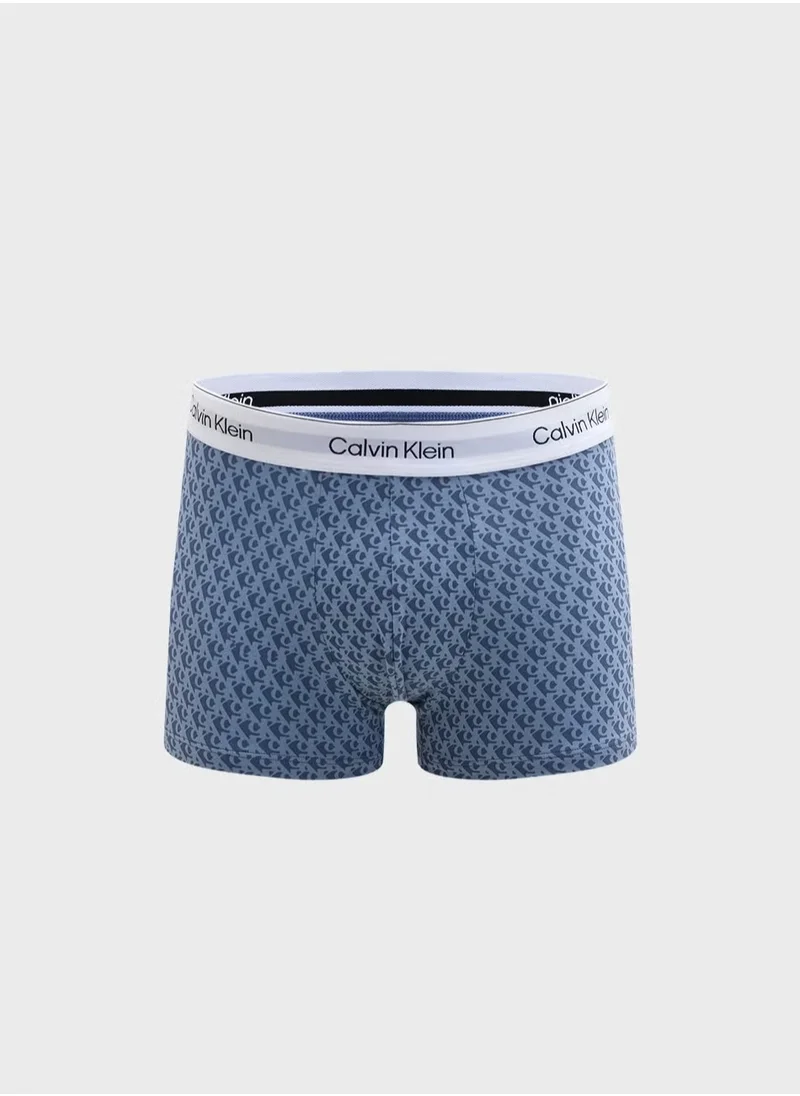CALVIN KLEIN Icon Cotton Stretch Trunk - 3 Pack