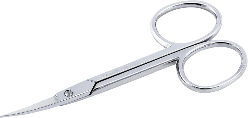 Tweezerman Long Lasting Sharp Cuticle Scissors, Nickle Plated - Image 1