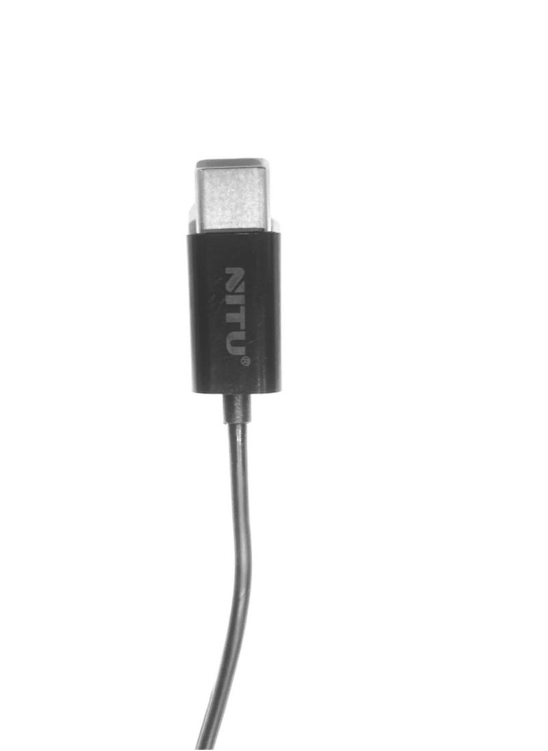 Nitu - NITU Earpods with USB C Wired Earbuds with Microphone & Volume Control, In-ear Headphones - Image 1