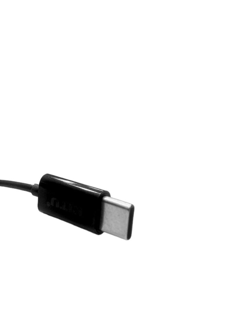 نيتو سماعات أذن NITU مع سماعات أذن سلكية USB C مع ميكروفون وتحكم في مستوى الصوت، سماعات داخل الأذن - Image 5