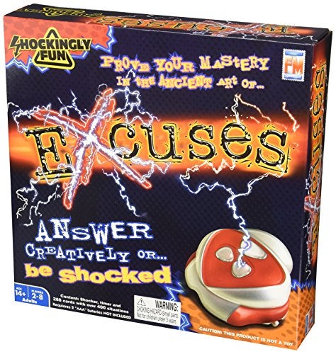 Fotorama Excuses Game The Shockingly Fun Card Game Answer Correctly Or Be Shocked - Image 1
