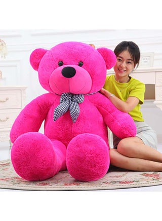 Teddy Bear Doll Big Bear Doll Plush Toy Bear Large Birthday Gift Girl Comfort Hug Bear-Color:Rose Red-bow Tie-Height:Right Angle 2 M, Straight 1.8 M - pzsku/Z46A9F0FD743BEAF5BD96Z/45/1745542613/cbcbf659-758d-4289-90bd-7e3bc284869c