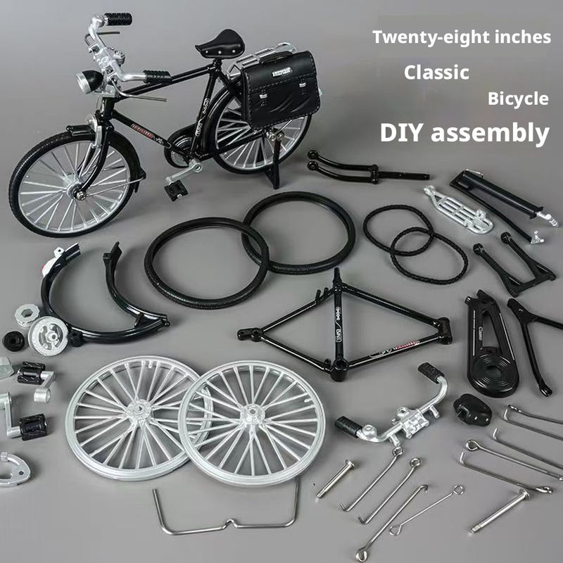 دراجة كلاسيكية DIY لبناء الألعاب اليدوية - Image 4