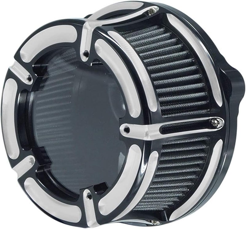 QASULER Clear Air Cleaner Filter Kit for Harley Motorcycles - Image 1